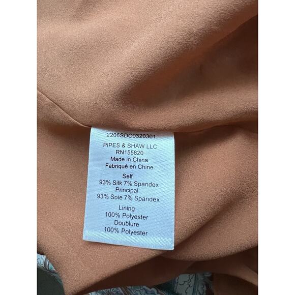 Veronica Beard Aldana Ruched Halter Midi Dress Womens Size 0 NEW - Picture 14 of 14